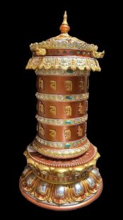 六字大明咒 電動轉經輪