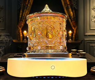 磁浮六字大明咒轉經輪